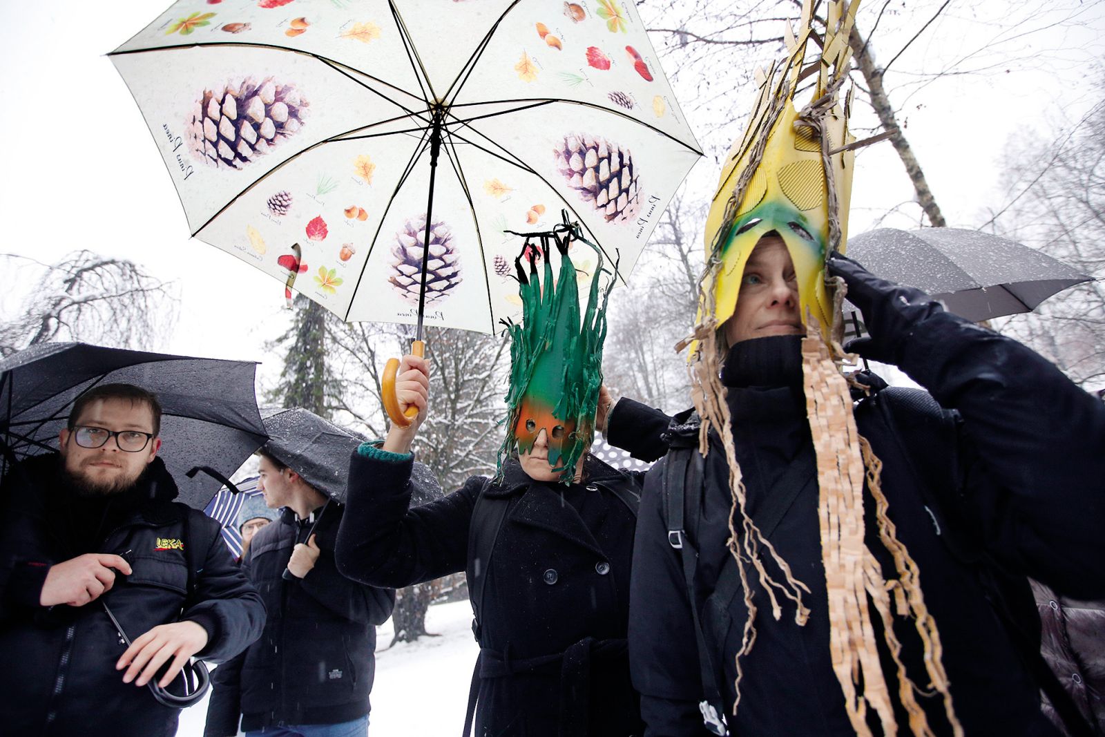 Protest proti sečnji gozda na Rožniku, LJ | Borut Krajnc