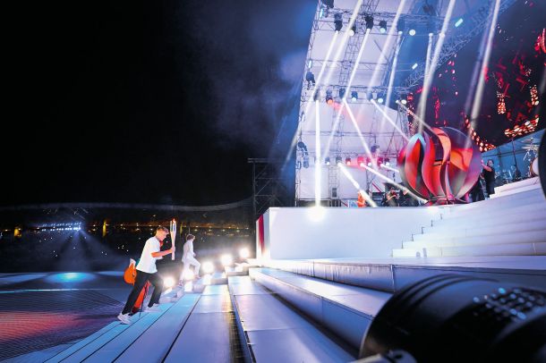 Odprtje Olimpijskega festivala evropske mladine – OFEM 2023, Ljudski vrt, MB