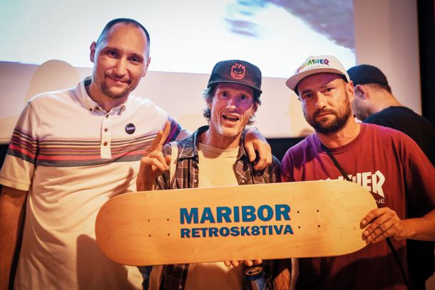 Patrick Duffy, Cile in Pen; premiera filma Maribor Retrosk8tiva, MNOM, MB 