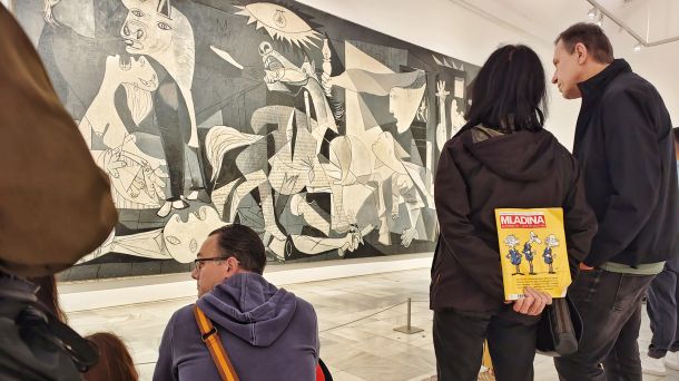 Pablo Picasso: Guernica. Muzej Reina Sofia, Madrid