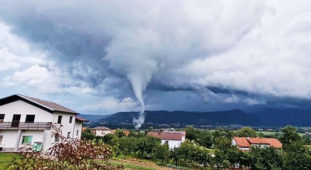 Tornado v Ilirski Bistrici