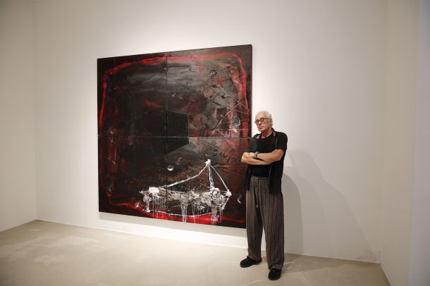 Ivo Prančič v galeriji Bažato 