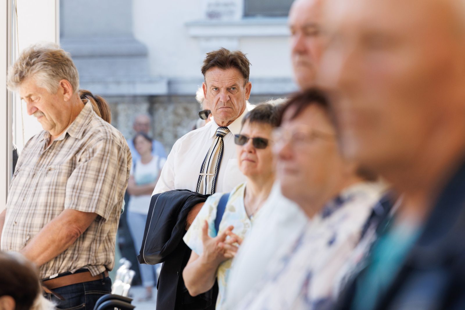 Pavel Rupar pri maši ob velikem šmarnu na Brezjah | Luka Dakskobler