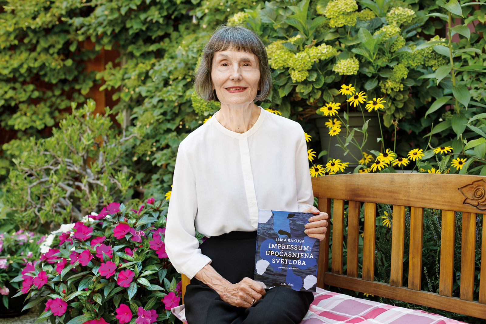 Častna gostja Ilma Rakusa, švicarska pesnica slovenskih korenin | Matej Pušnik