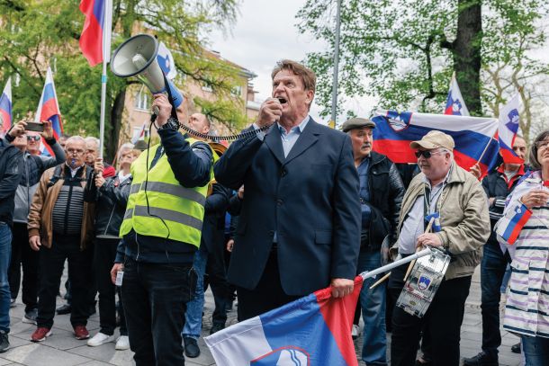 Pavel Rupar in njegovi protestniki