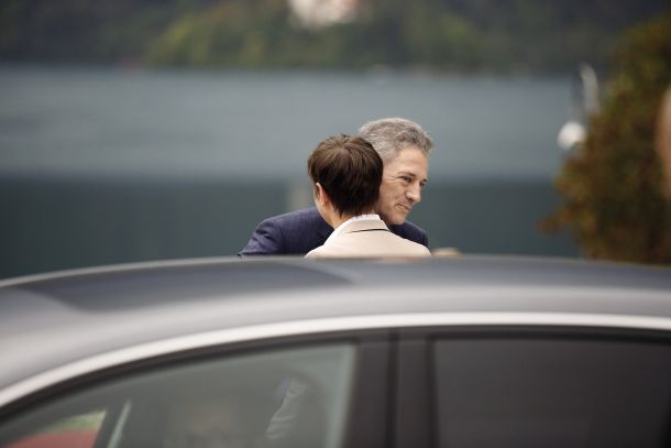Srbska premierka Ana Brnabić in Robert Golob na Blejskem strateškem forumu 