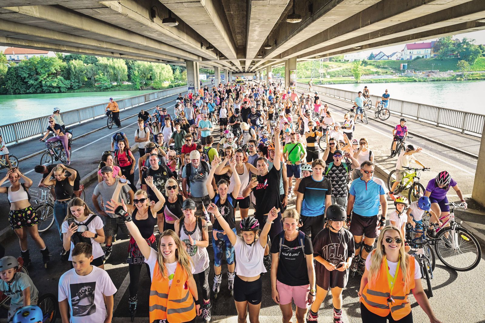 18. Zrolano mesto Maribor, Parada rolanja, skejtanja in kolesarjenja, MB | Marko Pigac