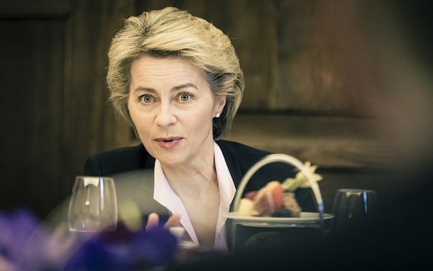Predsednica Evropske komisije Ursula vn der Leyen