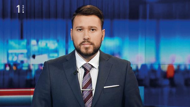 Nejc Krevs, zdaj že nekdanji voditelj TV Dnevnika 