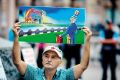 Protest Gibanja Slovenija proti rusofobiji 