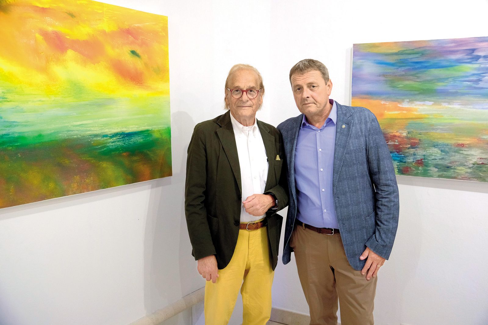 Gert Maria Hofmann: Fancy nature (slike) in Gorazd Šifrer: Vse je ena sama ljubezen (pesmi), Galerija DLUL, LJ | Janez Zalaznik