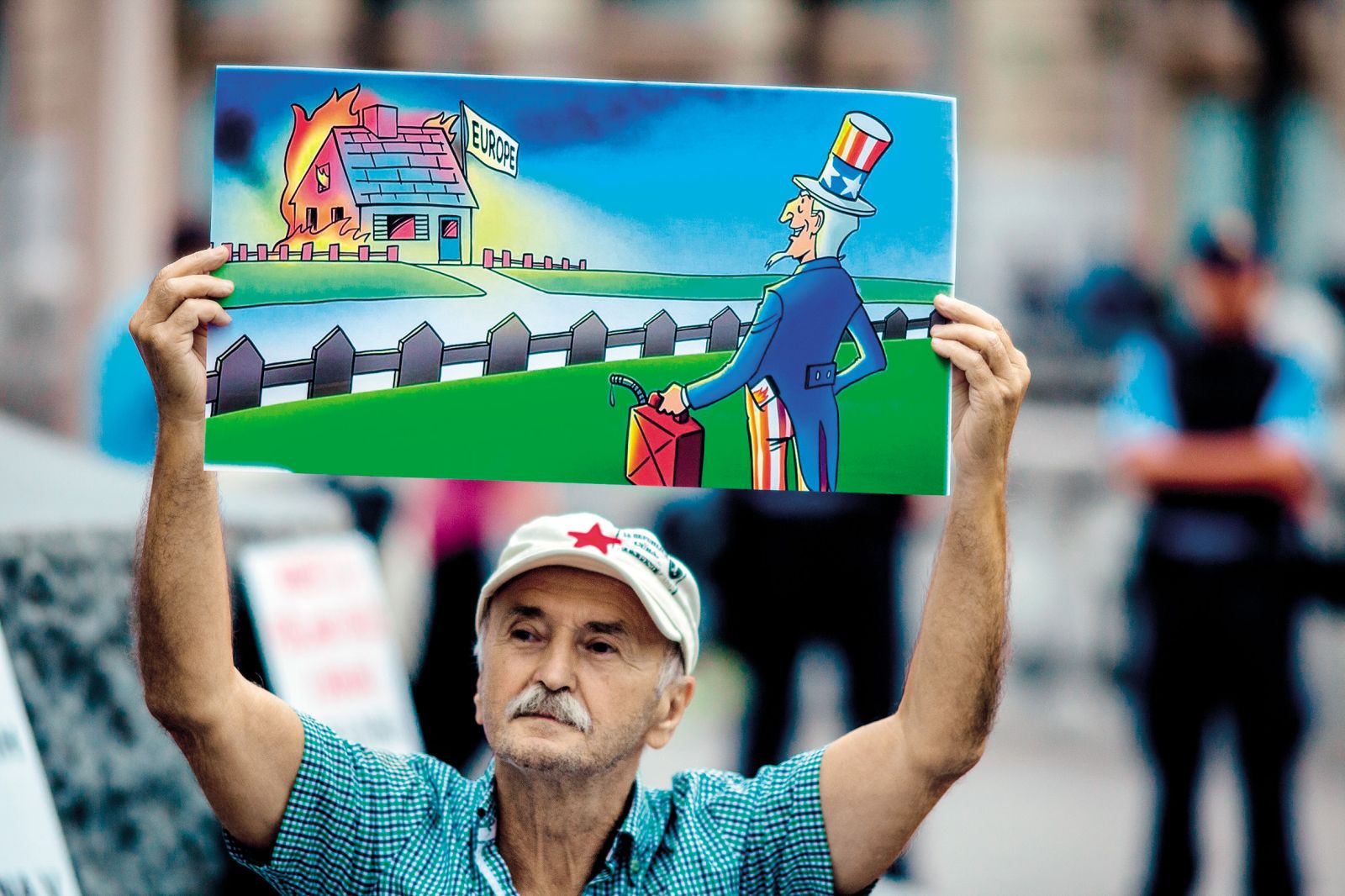 Protest Gibanja Slovenija proti rusofobiji | Gašper Lešnik