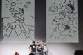 Podelitev nagrad zlatirepec; festival stripa, Tinta 2023, Kino Šiška, LJ