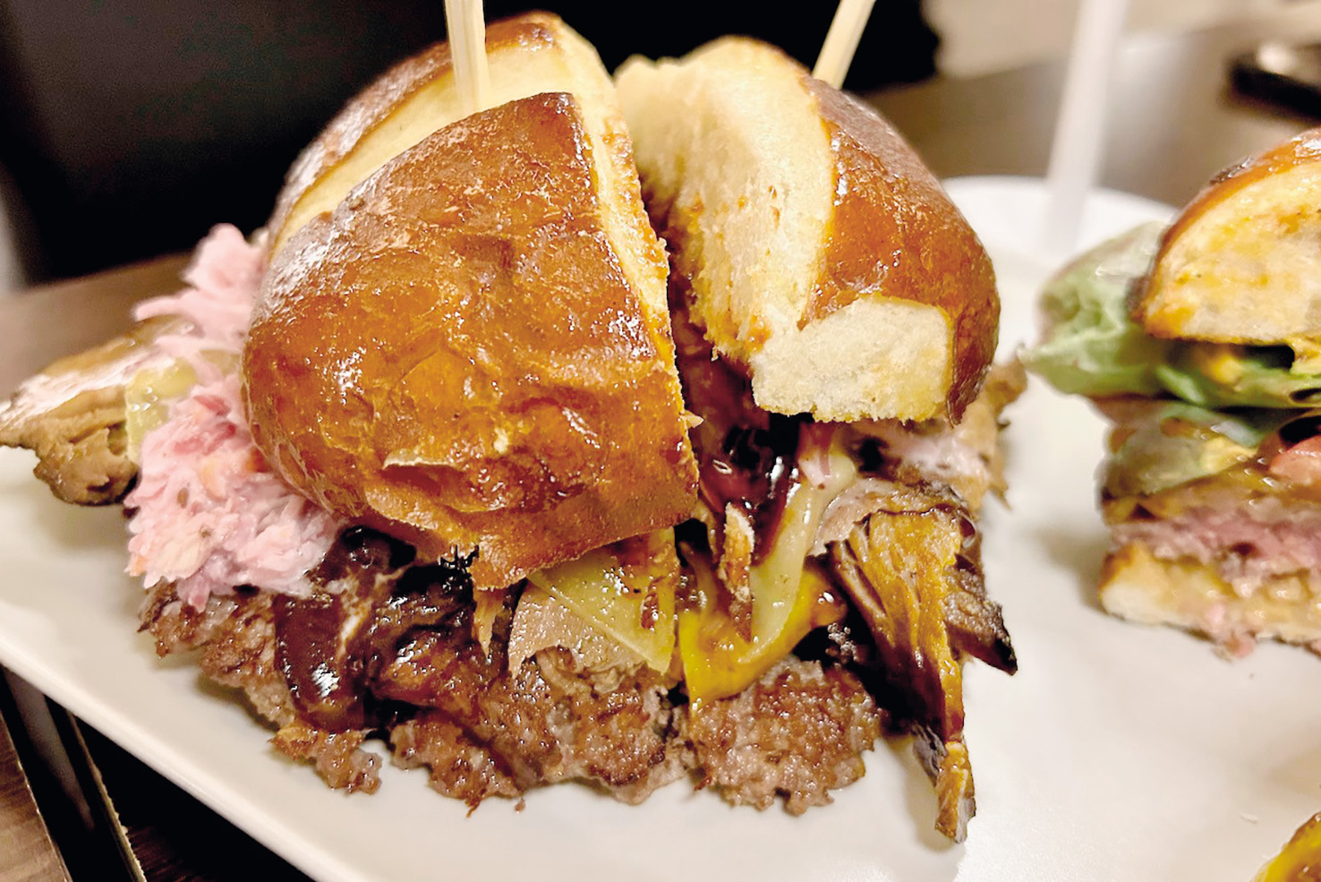 Brisket burger