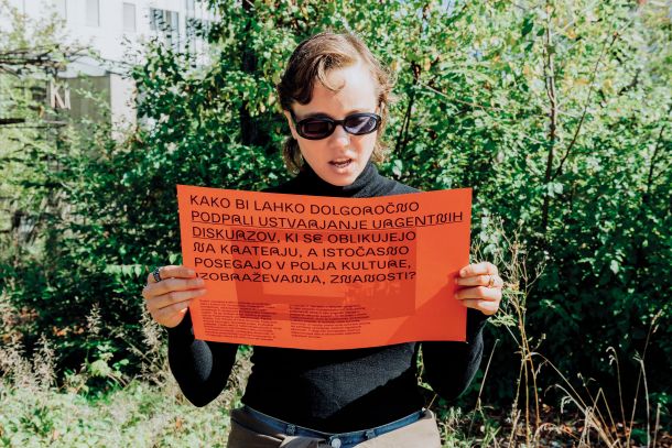 Banket podivjanih zasedb, dejanja vzajemnosti za kreativne prakse Kraterja, gradbena jama, LJ