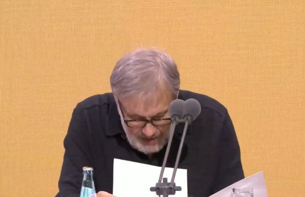 Slavoj Žižek v Frankfurtu