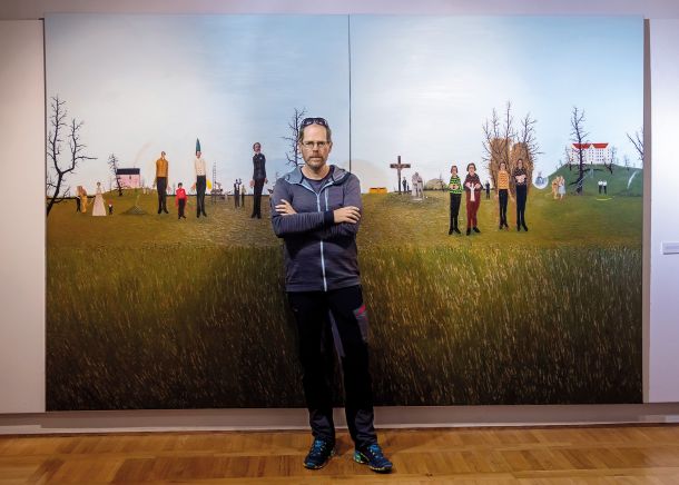 Matej Čepin: Od koder prihajamo, ptice pojejo lepo pesem, Galerija Kvartirna hiša, CE
