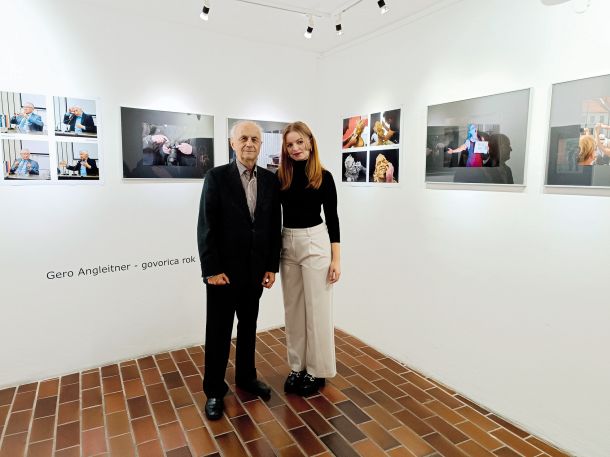 Gero Angleitner: Govorica rok; avtor in Klara Zadravec, Galerija Stop, MB 