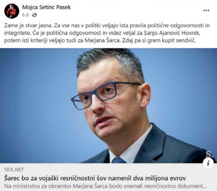 Ne zgodi se velikokrat, da poslanci koalicije javno in tako neposredno kritizirajo svojega ministra. Marjan Šarec je namreč član stranke Gibanje Svoboda.
