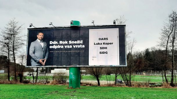 Rok Snežič se javno hvali z vplivom na Dars. Kjer pa so letos res najbolj nevestnim podjetnikom, s katerimi imajo pogodbe, pogledali skozi prste. 