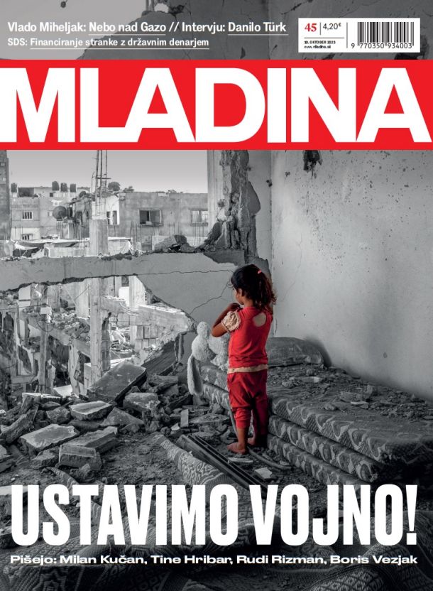 MLADINA 45 2023: USTAVIMO VOJNO!