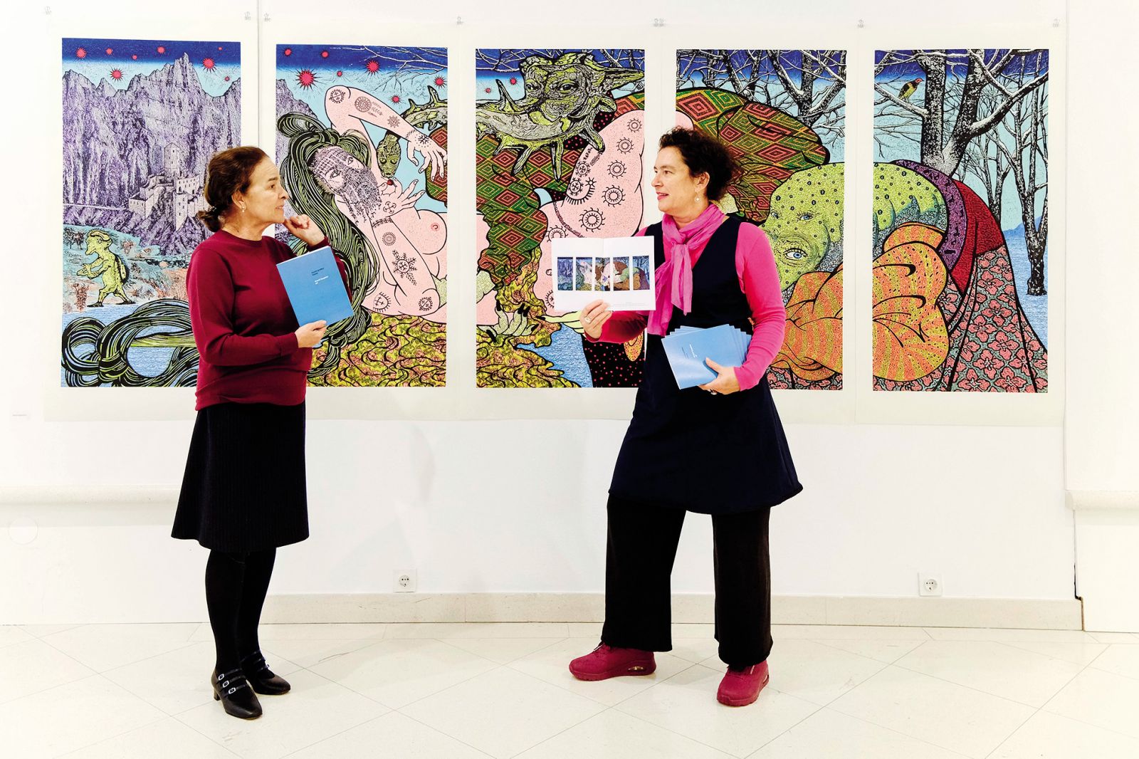 Avanti grafika! Četrtič; kuratorki Zora Stančić in Mojca Zlokarnik, Galerija DLUL, LJ | Janez Zalaznik