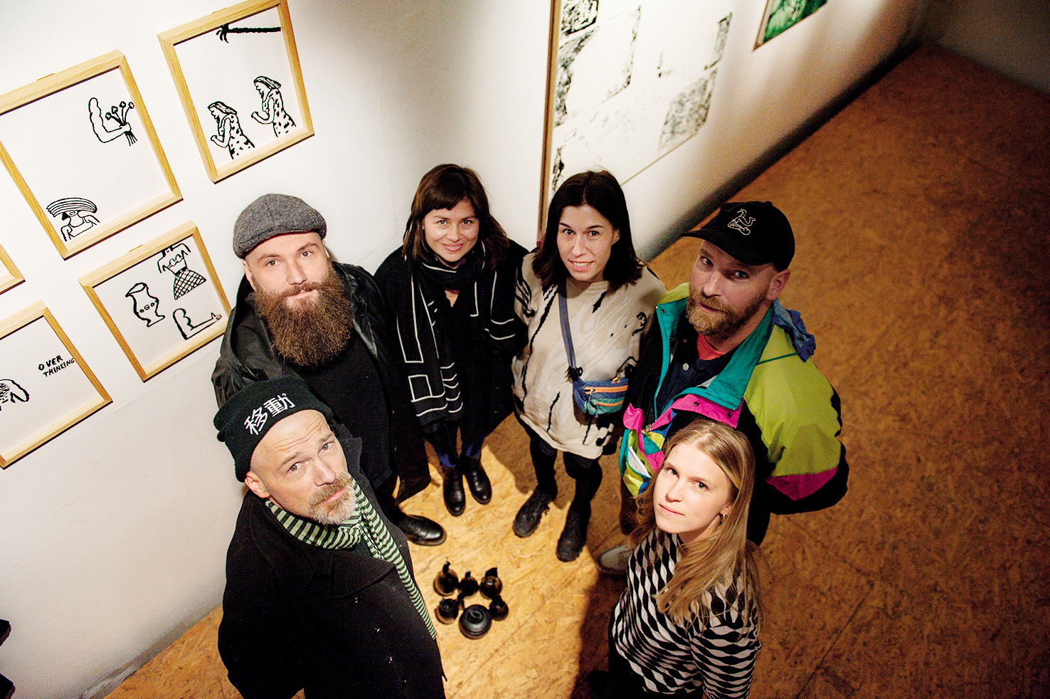 Iskanje novih podob; Miha Perne, Adrijan Praznik, Nevena Aleksovski, Ivana Bajec, Leon Zuodar in Ajda Kadunc; Galerija Simulaker, NM | k.p.l.