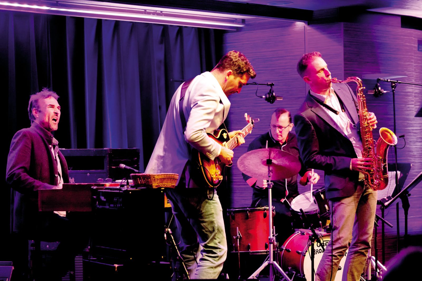 Home Run (Lenart Krečič, Teo Collori, Tonč Feinig, Gašper Bertoncelj), Cankarjevi torki, Klub CD, LJ | Nada Žgank