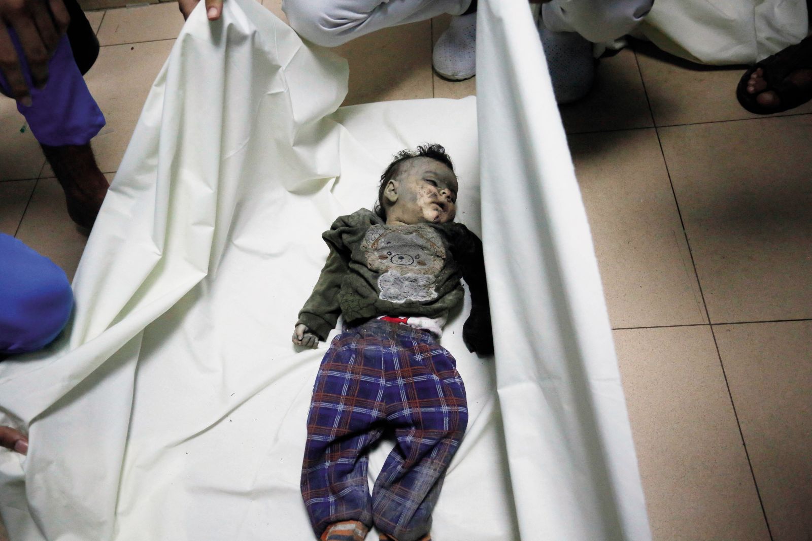 Bolnišnica Al Aksa v Gazi. 1. november 2023