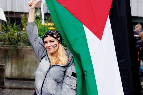 Shod za Palestino. Ljubljana, 19. oktober 2023 