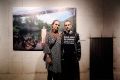 Alja Bulič in Erik Valenčič, vodji projekta Varuhinje rek, skupinska fotografska razstava, Galerija »S«, LJ grad 