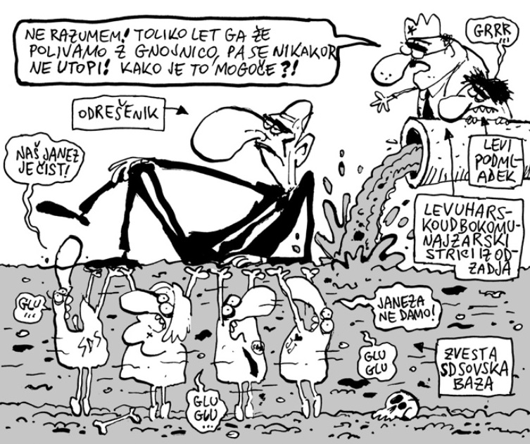 »Janša je tisti, ki vseskozi rešuje to državo«