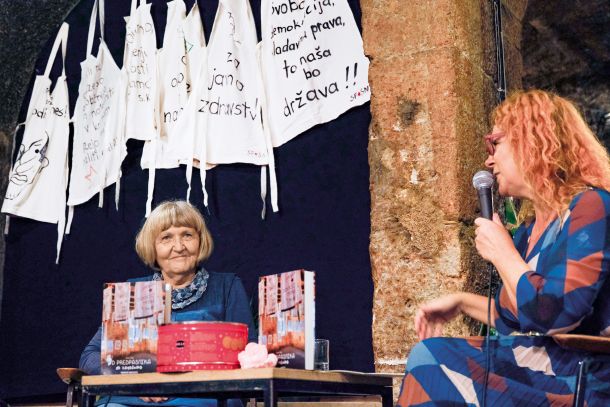 Ana Jug, izid knjige Od predpasnika do zapasnika. Agenda upornice; Pritličje, LJ 