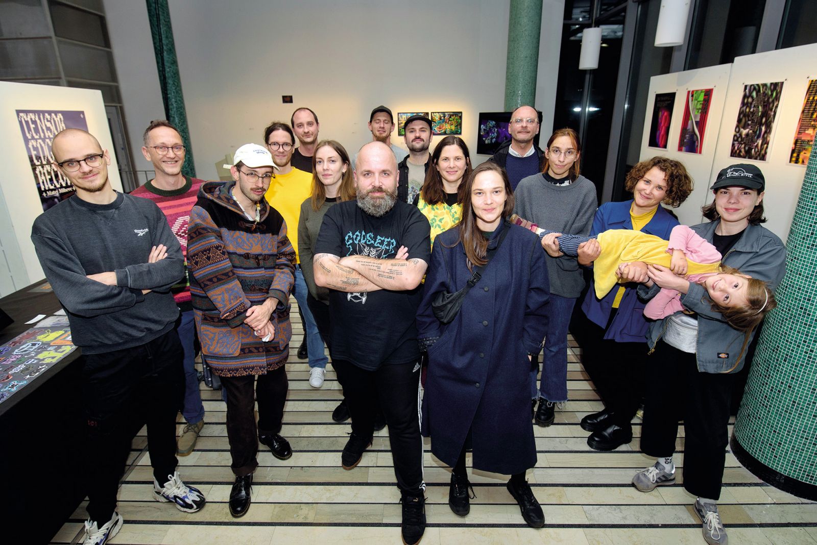 Razstavljavci in producenti Parameter; Adela festival generativnih umetnosti, Ljudmila, Kino Šiška, LJ | Katja Goljat