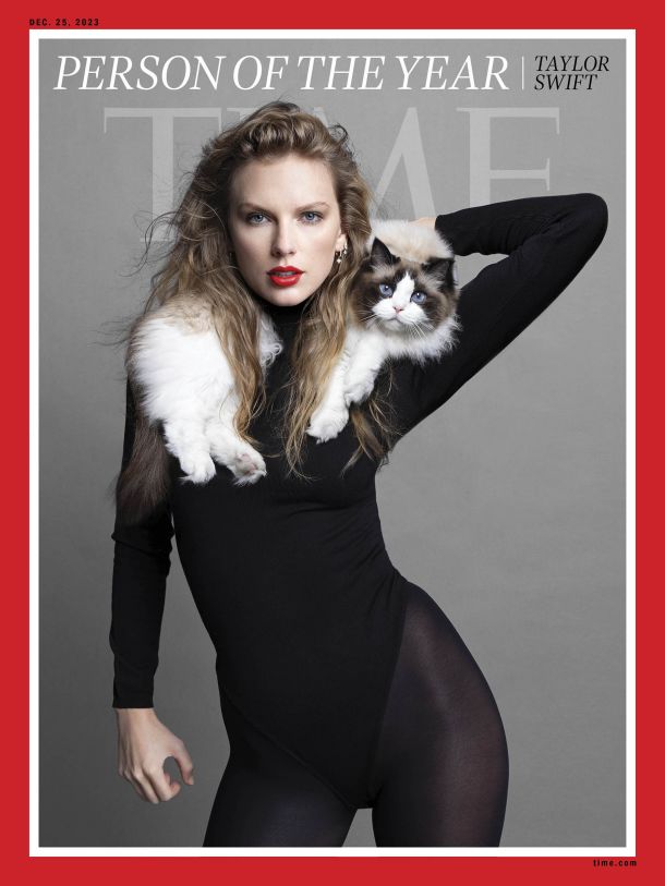 Taylor Swift kot osebnost leta na naslovnici revije Time 
