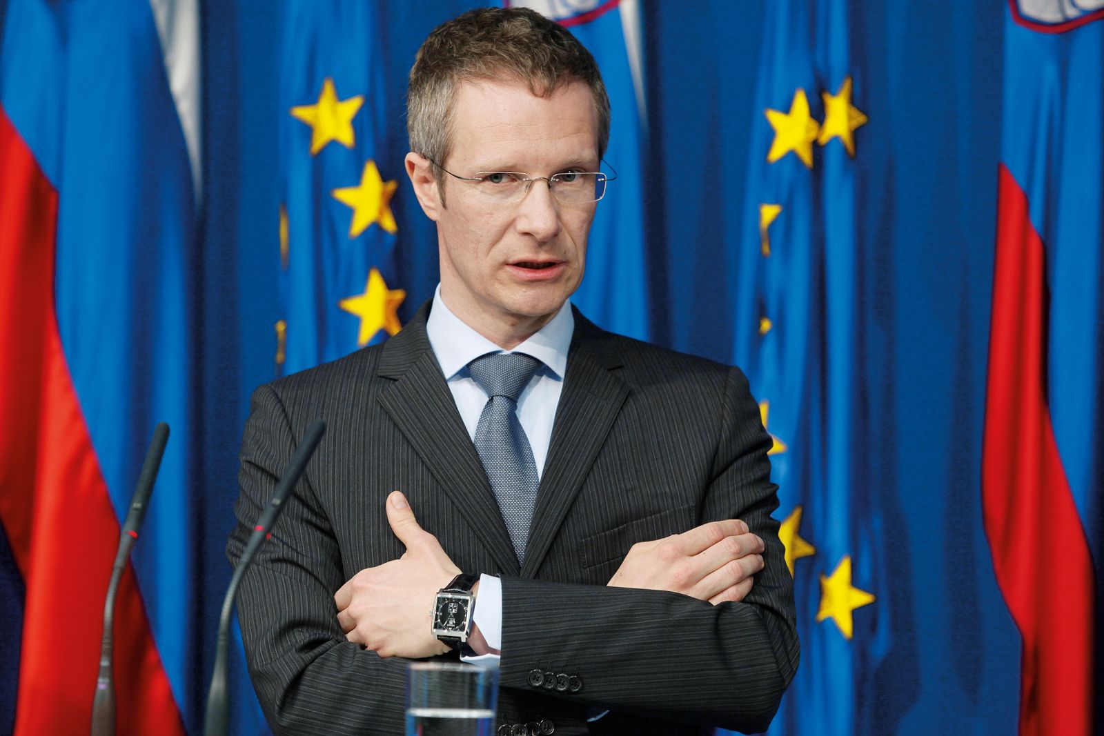 Guverner Banke Slovenije Boštjan Vasle