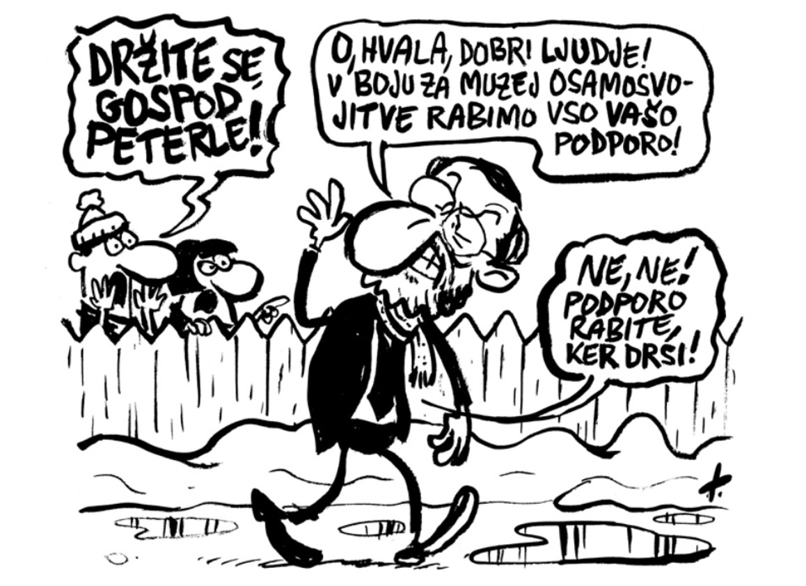 Lojze Peterle /  »Mene ljudje, ki me ne poznajo, ustavljajo na cesti in pravijo ...«