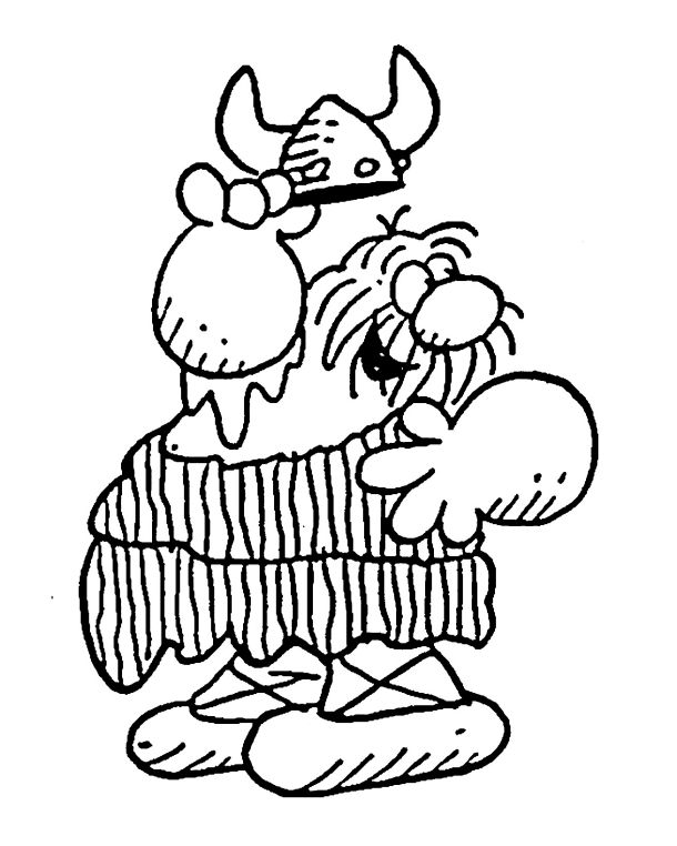 Dik Browne je Hogarja, debelušnega bradatega Vikinga, ustvaril po svoji podobi.