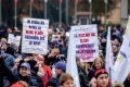 Protest delavcev javnega sektorja
