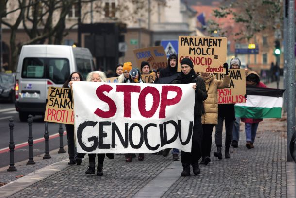 Protest Gibanja za pravice Palestincev