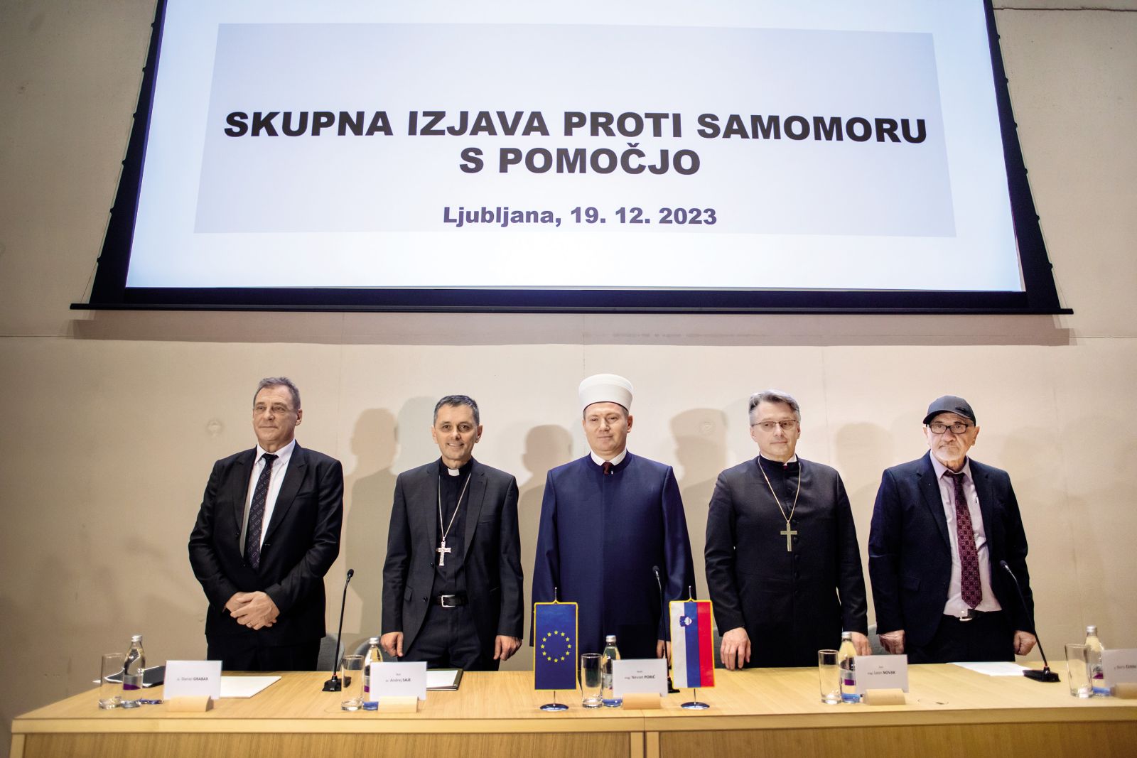 Verski voditelji skupaj proti evtanaziji | Gašper Lešnik