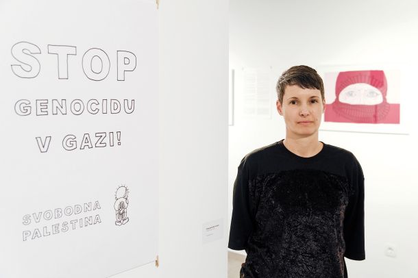 Vesna Bukovec: Drugačen svet je mogoč, Galerija Domžale 