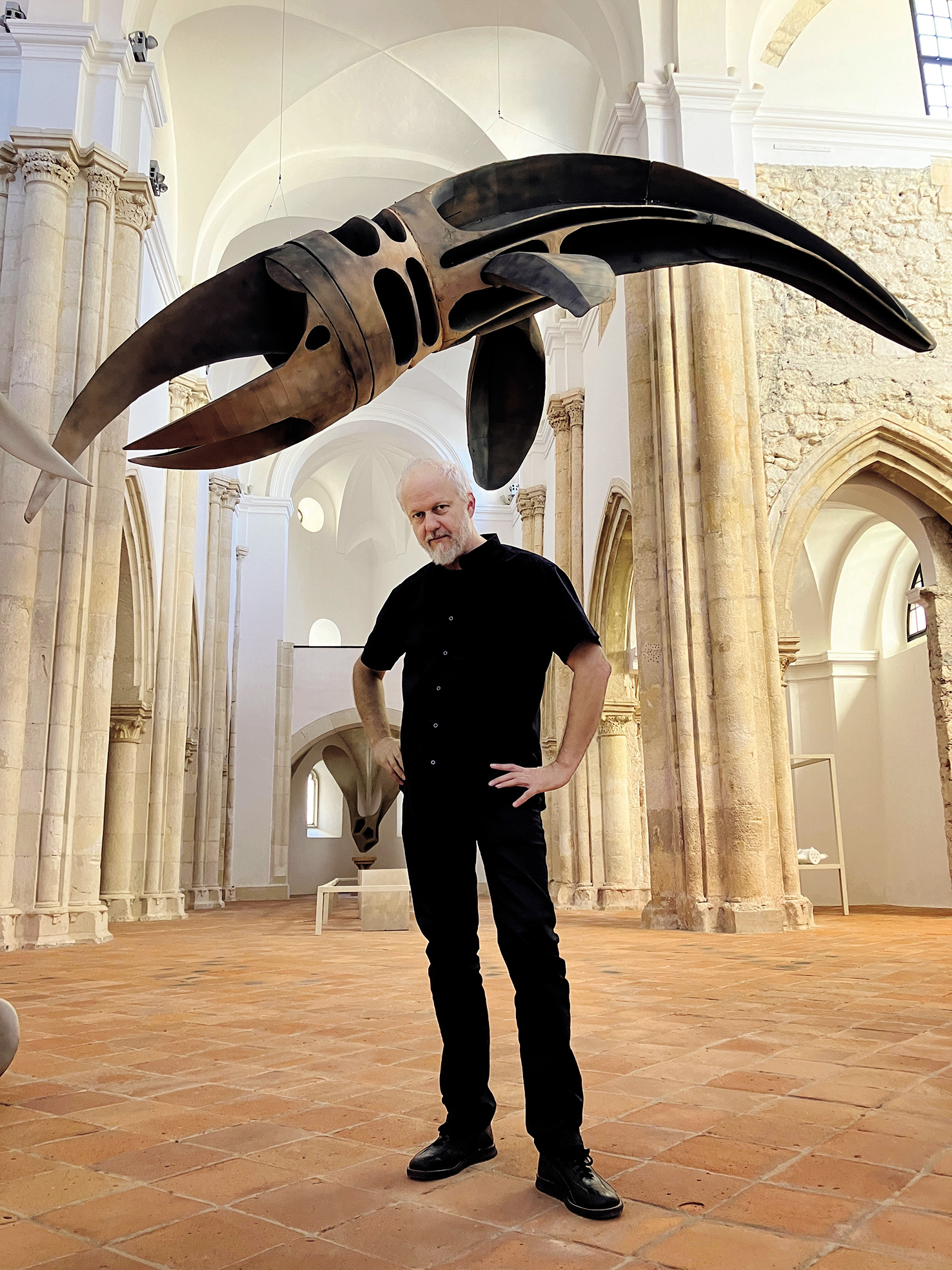 Damijan Kracina: Napačna ladja; Galerija Božidar Jakac, Kostanjevica na Krki | Katarina Toman Kracina