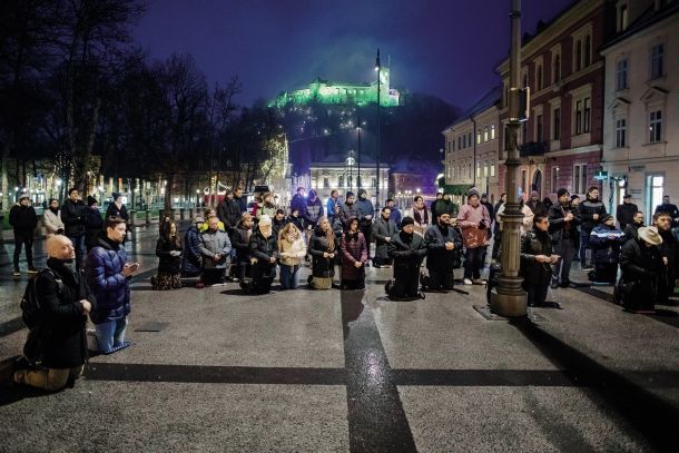 Javna molitev v Ljubljani 