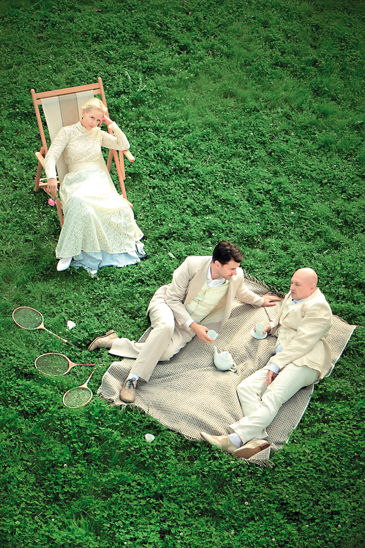 Zasedba predstave V agoniji