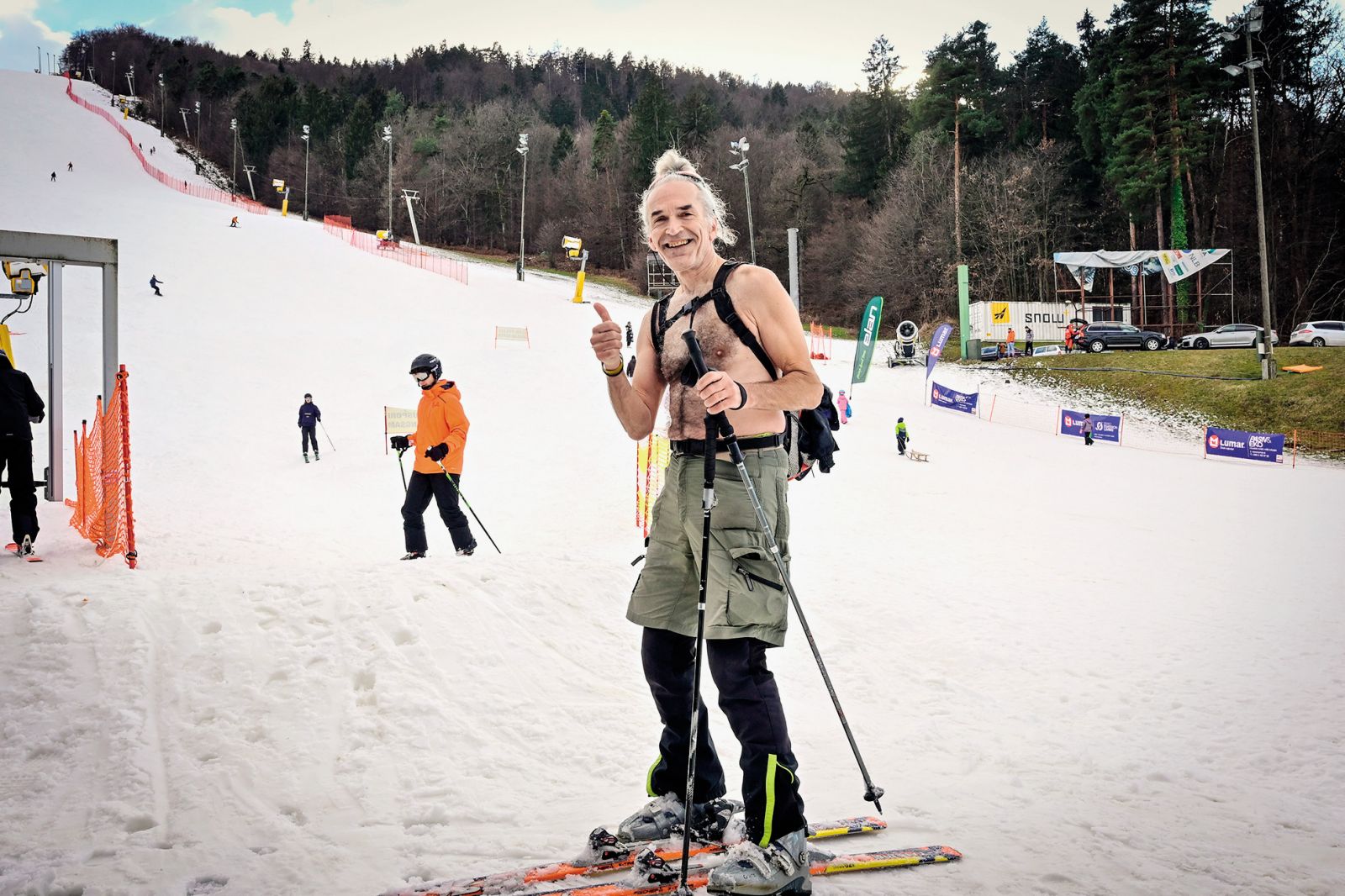 Lumarjev vertikal, državno prvenstvo v turnem smučanju, Snežni stadion Maribor | Marko Pigac