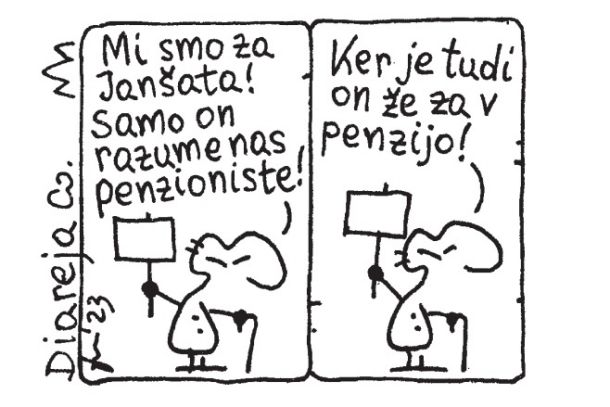 Zakaj Janša razume upokojence