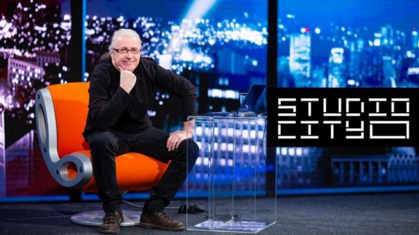 Marcel Štefančič, jr. v oddaji Studio City na TV Slovenija