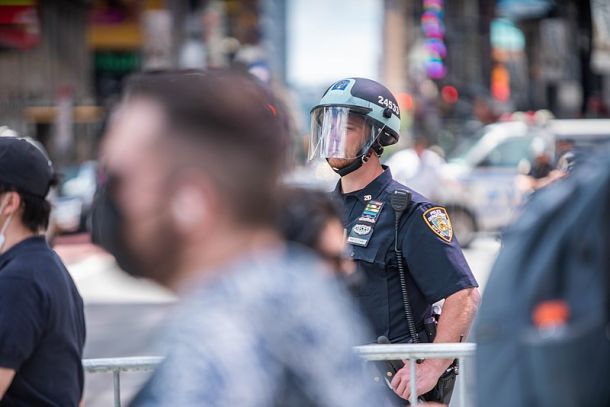 Protesti proti policijskemu nasilju junija leta 2020 v New Yorku