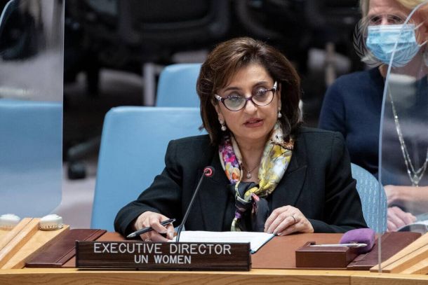 Dan pred mednarodnim praznikom žensk 8. marcem je direktorica agencije ZN ženske Sima Bahous dejala, da je bilo v več kot dvajsetih letih od sprejetja resolucije nekaj prelomnic glede pravic in zaščite žensk, vendar napredek ni zadosten.